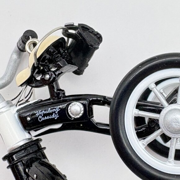 Hallmark Keepsake Christmas Ornament Hopalong Cassidy Velocipede Tricycle - Picture 11 of 12